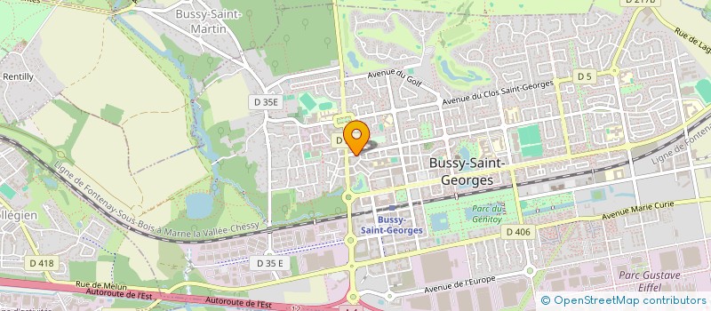 localisation de l'entreprise PT CONSEILS à BUSSY-SAINT-GEORGES