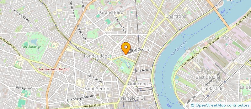 localisation de l'entreprise PT6  BORDEAUX