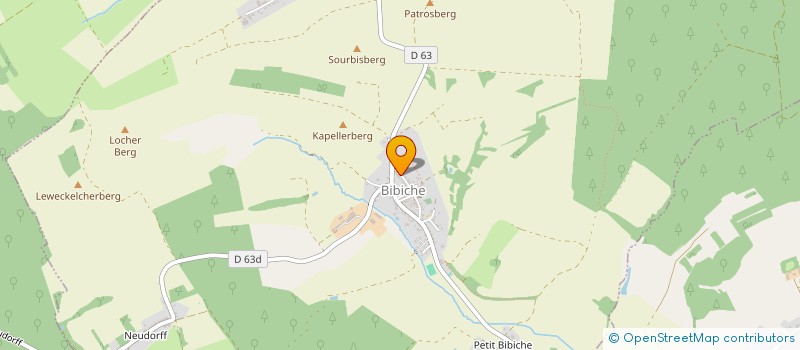 localisation de l'entreprise PTAK  BIBICHE