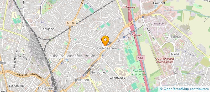 localisation de l'entreprise PTANTEMILLE BALLE  TOULOUSE