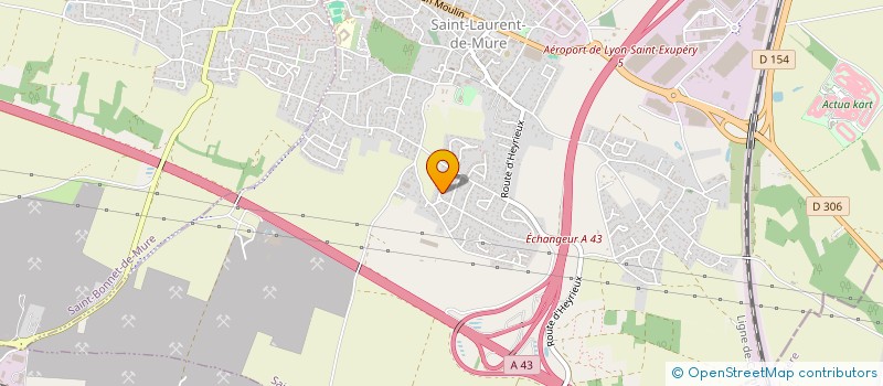 localisation de l'entreprise PTC  SAINT-LAURENT-DE-MURE