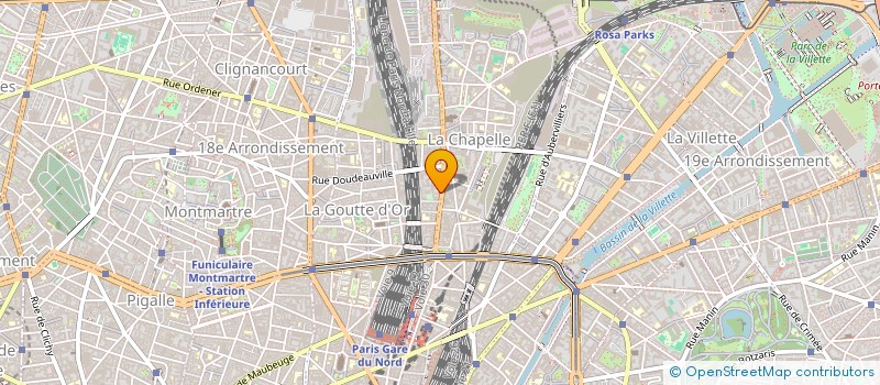 localisation de l'entreprise PTCB EXPRESS  PARIS