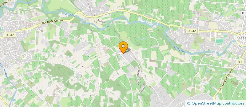 localisation de l'entreprise PTE  CARPENTRAS