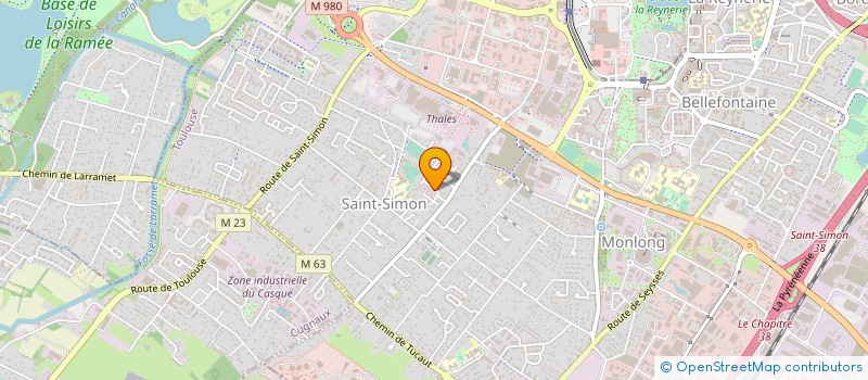 localisation de l'entreprise PTERYON à TOULOUSE