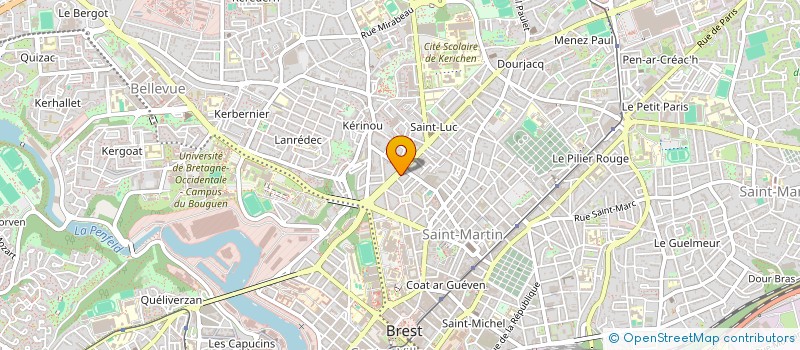 localisation de l'entreprise PTG-AUGUSTIN  BREST