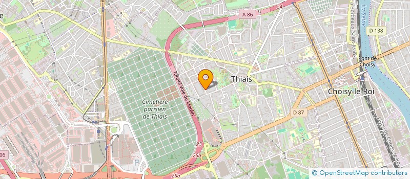 localisation de l'entreprise PTG CONSULTING  THIAIS