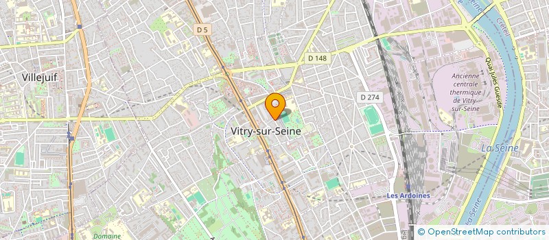 localisation de l'entreprise PTI 94 RENOVE à VITRY-SUR-SEINE