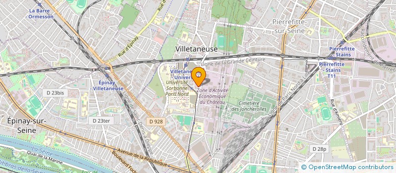 localisation de l'entreprise PTI à VILLETANEUSE