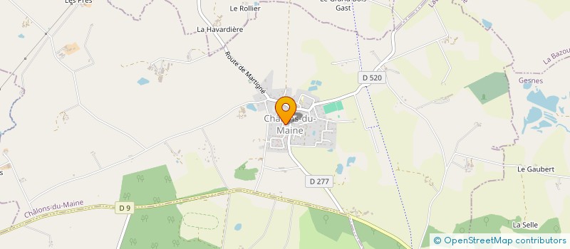 localisation de l'entreprise PTI KFE  CHALONS-DU-MAINE