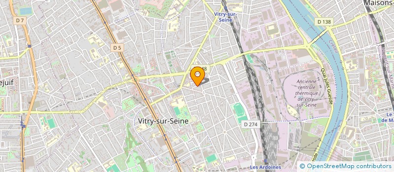 localisation de l'entreprise PTI94 RENOV à VITRY-SUR-SEINE