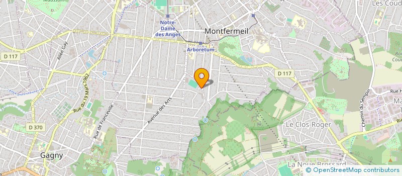 localisation de l'entreprise PTILOUPS à MONTFERMEIL