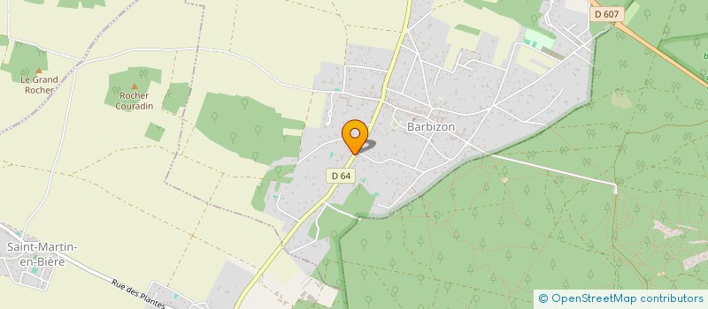 localisation de l'entreprise PTIT ANGELUS  BARBIZON