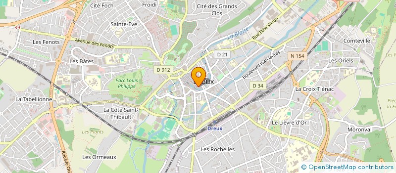 localisation de l'entreprise PTITES CANAILLES à DREUX