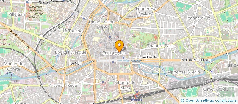 localisation de l'entreprise PTITREST à RENNES
