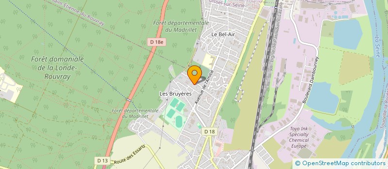 localisation de l'entreprise PTKT  OISSEL