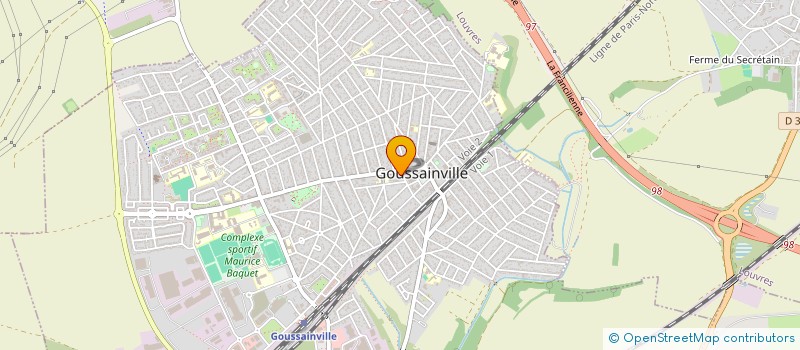 localisation de l'entreprise PTM  GOUSSAINVILLE