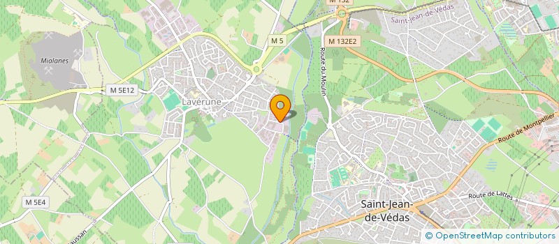 localisation de l'entreprise PTMZ à LAVERUNE