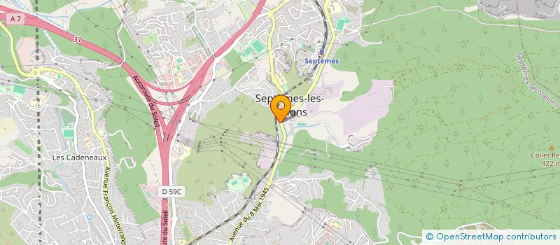 localisation de l'entreprise PTOCRAM  SEPTEMES-LES-VALLONS
