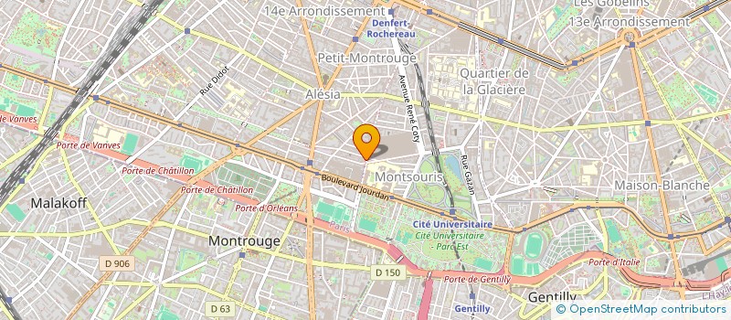 localisation de l'entreprise PTOLEMEE à PARIS