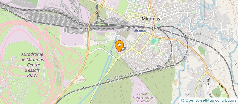 localisation de l'entreprise PTR à MIRAMAS