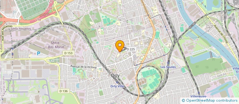 localisation de l'entreprise PTS à ORLY