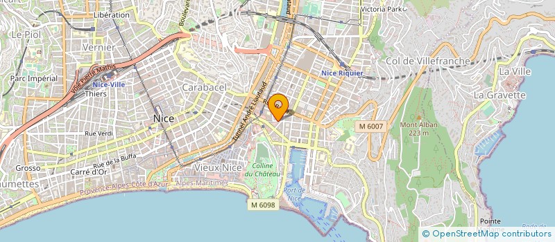 localisation de l'entreprise PUB 24 à NICE