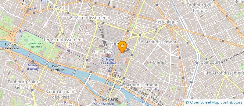 localisation de l'entreprise PUB ALIZE à PARIS