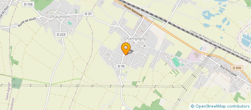 localisation de l'entreprise PUB CAPTIVE  AVON