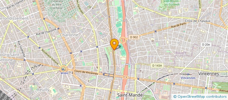 localisation de l'entreprise PUB COLOR à PARIS