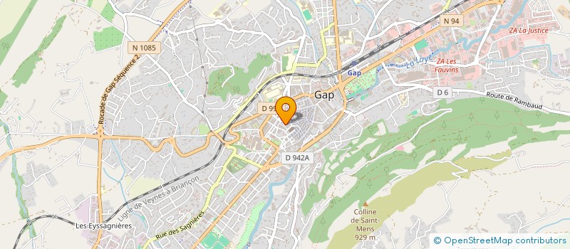 localisation de l'entreprise PUB ET MEDIAS à GAP