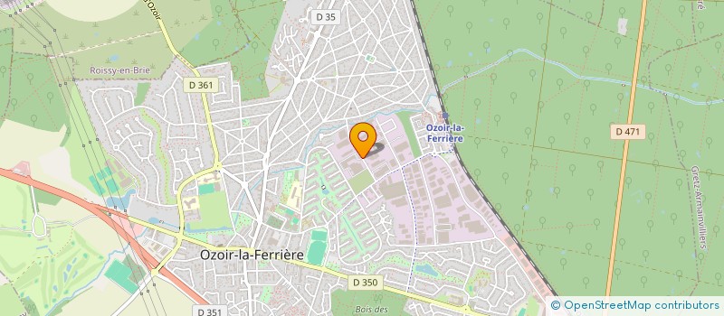 localisation de l'entreprise PUB ET VOUS  OZOIR-LA-FERRIERE