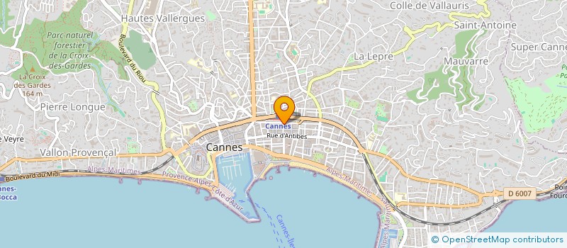 localisation de l'entreprise PUB JAURES  CANNES