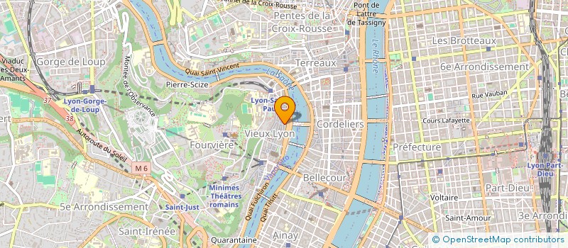 localisation de l'entreprise PUB L'HIPPOCAMPE  LYON