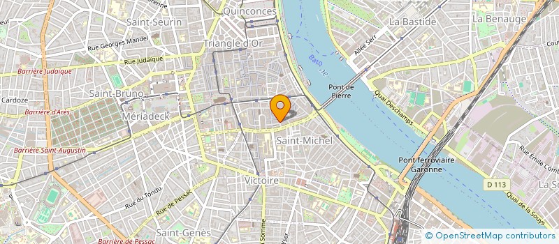 localisation de l'entreprise PUB.L.I.C. à BORDEAUX
