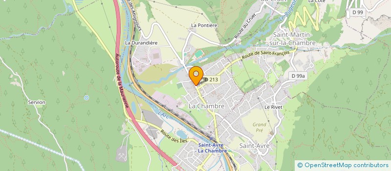 localisation de l'entreprise PUB O'MAE  LA CHAMBRE