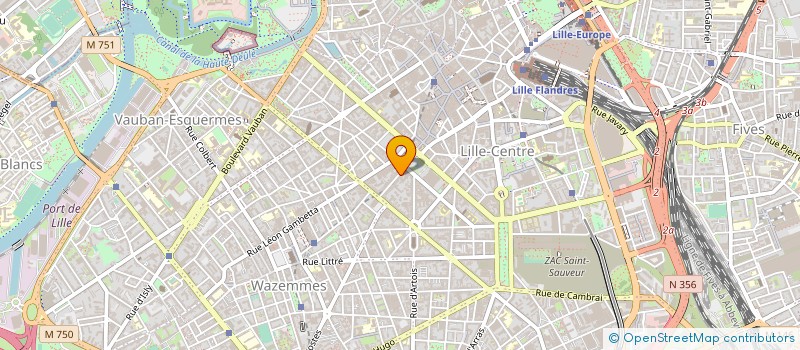 localisation de l'entreprise PUB PLUS à LILLE