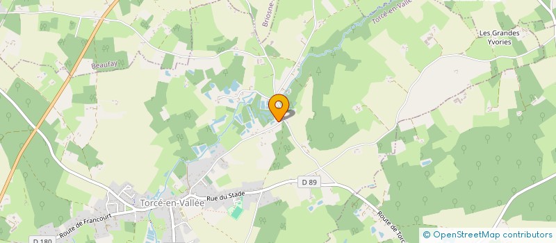 localisation de l'entreprise PUB SOLUTIONS  TORCE-EN-VALLEE