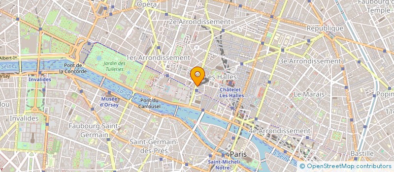 localisation de l'entreprise PUB STORY CONSEILS à PARIS