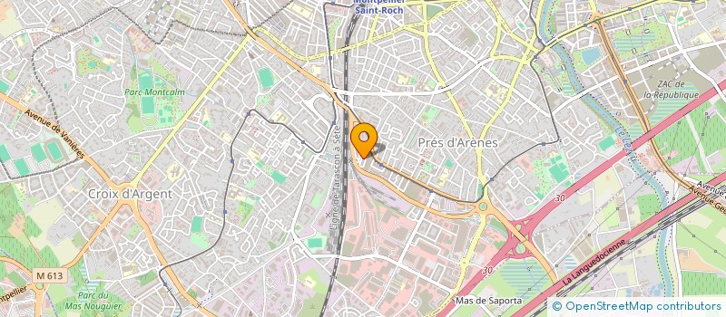 localisation de l'entreprise PUBCOMNET à MONTPELLIER