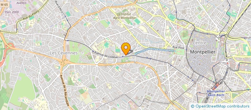 localisation de l'entreprise PUBLEX DIFFUSION à MONTPELLIER