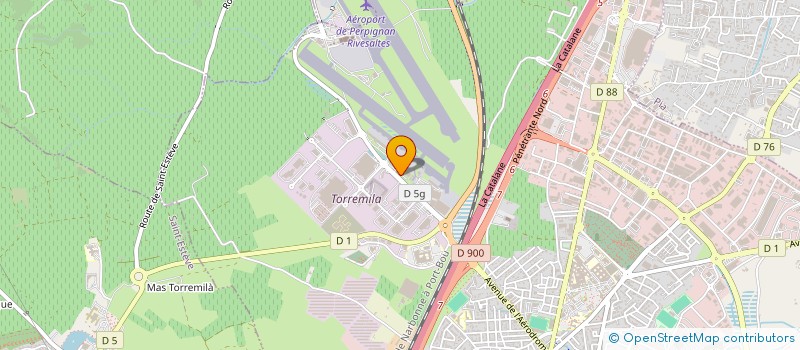 localisation de l'entreprise PUBLI AIR ROUSSILLON à PERPIGNAN