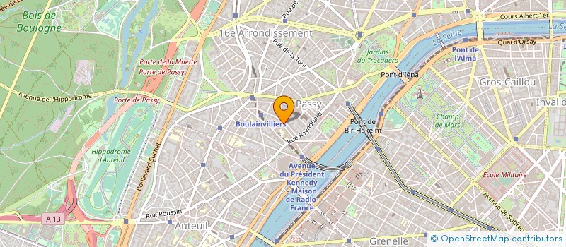 localisation de l'entreprise PUBLI ART COMMUNICATIONS EDITIONS  PARIS