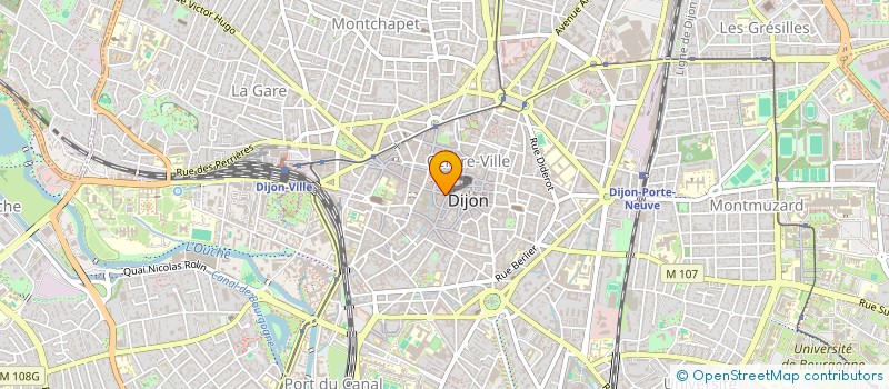 localisation de l'entreprise PUBLI-CONCEPT à DIJON