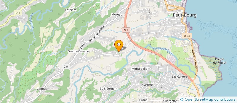 localisation de l'entreprise PUBLI DIRECT à PETIT-BOURG