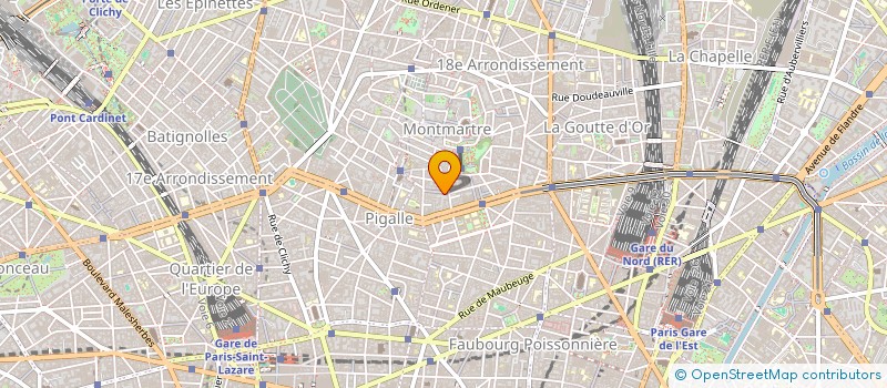 localisation de l'entreprise PUBLI-K  PARIS