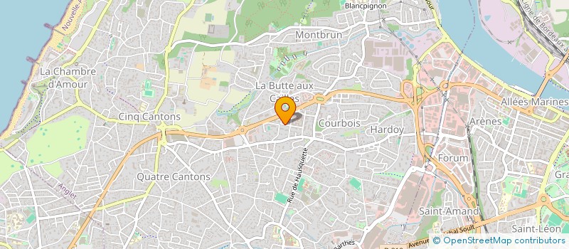 localisation de l'entreprise PUBLI LEGAL à BIARRITZ