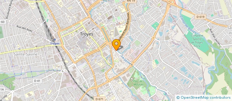 localisation de l'entreprise PUBLI MAG à TROYES
