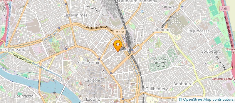 localisation de l'entreprise PUBLI-PHONE à TOULOUSE