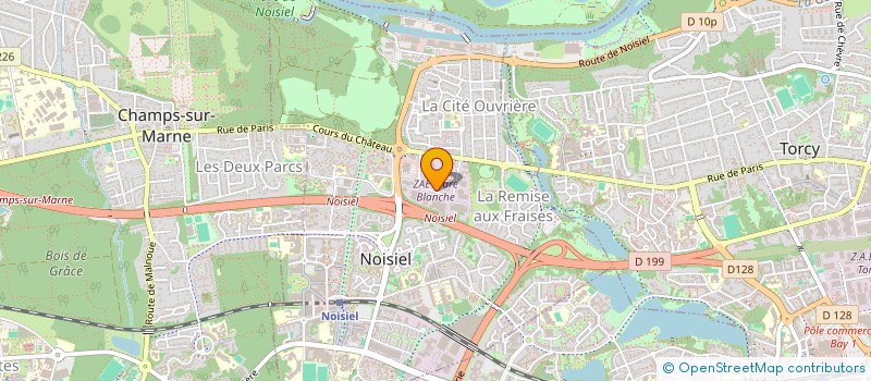 localisation de l'entreprise PUBLI PROMOTION SERVICES  NOISIEL