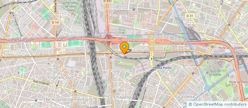 localisation de l'entreprise PUBLI SCANN  PARIS